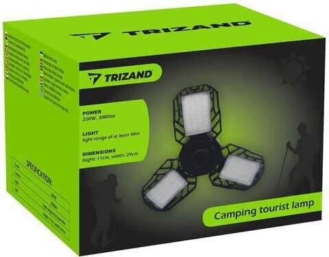 Led Solar Lantern for Camping Waterproof 3000 Lumens White