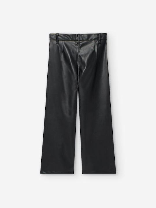 Losan Kids Leather Trousers BLACK