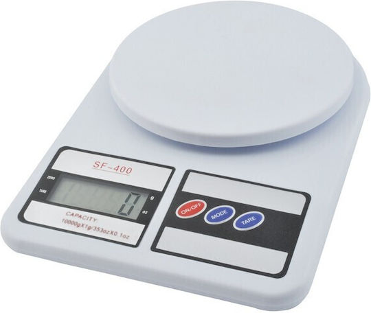 Ruhhy Ψηφιακή Ζυγαριά Κουζίνας έως 10kg Λευκή