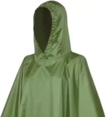 Poncho impermeabil verde Trekmates