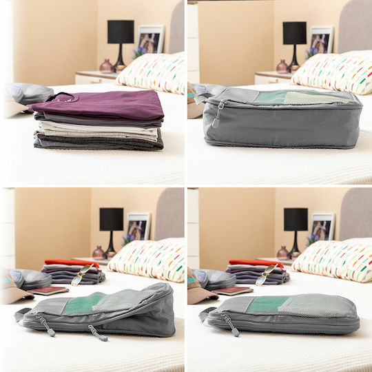 Innovagoods Original Koffer-Organizer-Taschen Compakube Set aus 4 V0103888