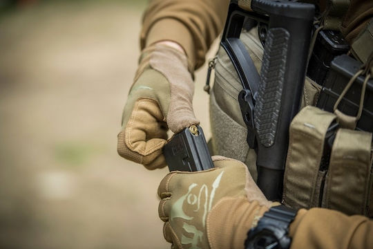 Helikon Tex All Round Fit Tactical Military Gloves in Beige color