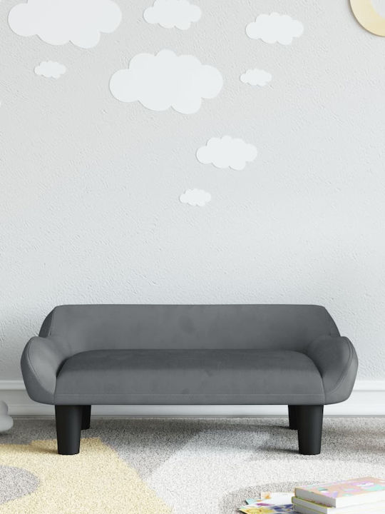 Sofa Gray 70x40x24cm