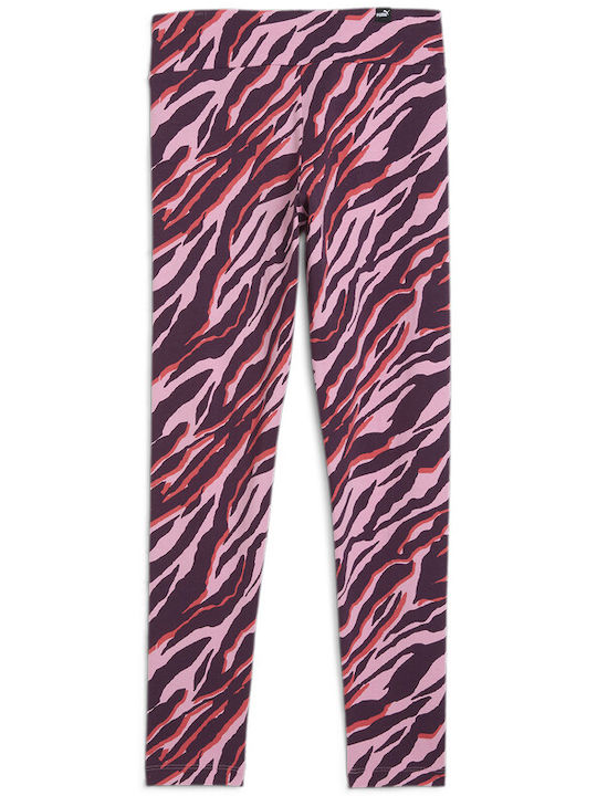 Kinder Leggings Sport Lang Fuchsie Ess+
