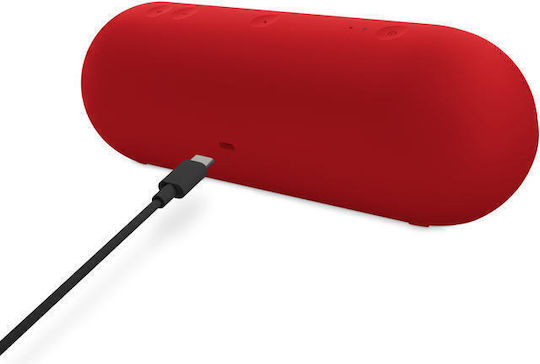 Beats Beats Pill (2024) Wasserdicht Bluetooth-Lautsprecher mit Akkulaufzeit bis zu 24 Stunden Rot