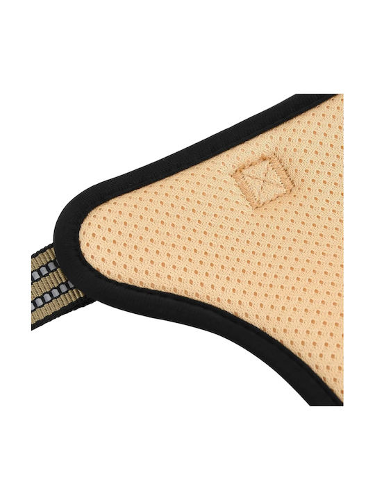 vidaXL Dog Harness Brown Large 4013373