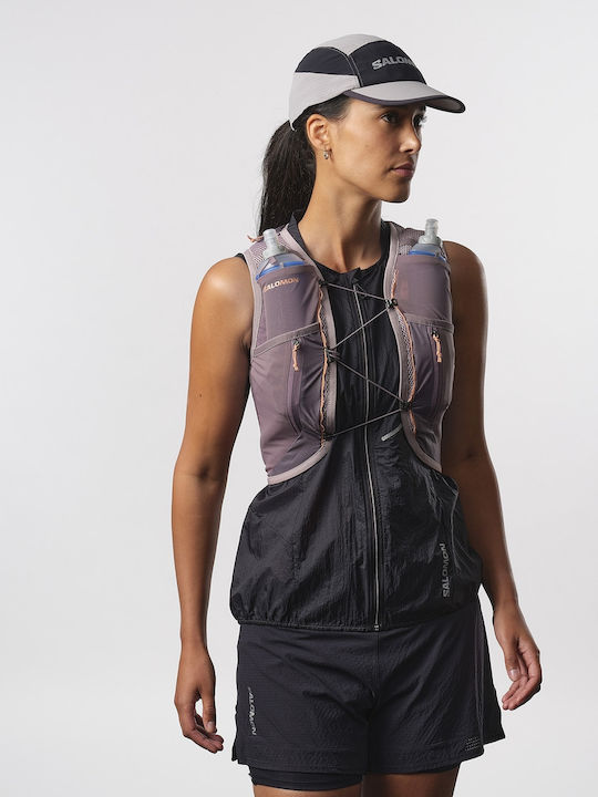 Salomon Active Skin 12 Flasks Γιλέκο Υδροδοσίας 0.5lt Μωβ
