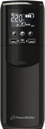 Powerwalker VI 1000 CSW FR UPS Line-Interactive 1000VA 600W