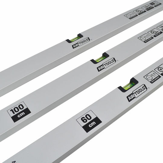 AWTools Wasserwaage Aluminium 60cm