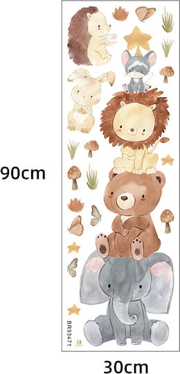Sipo Autocolant Decorativ pentru Copii Perete 90x30buc
