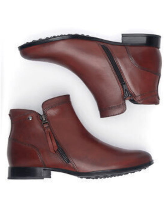 Damen Chelsea Stiefeletten Rot
