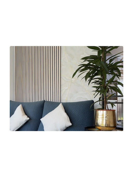3D Wandpaneele aus PVC Onyx aus PVC Beiges 280x122cm