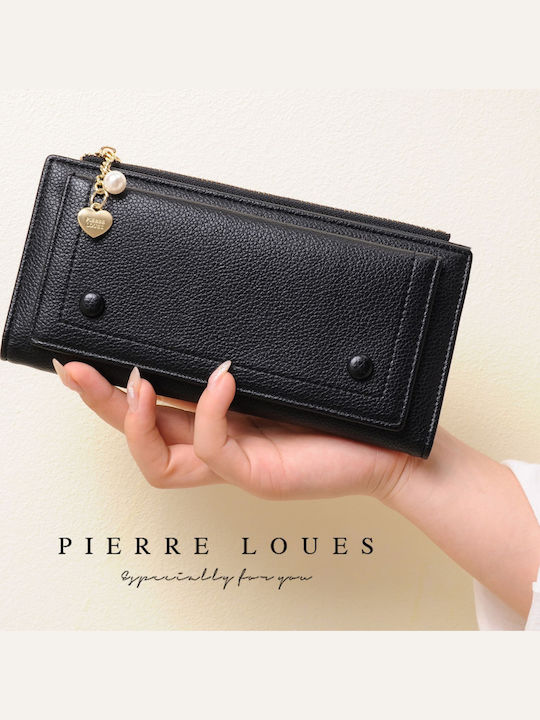 Large Women's Wallet Cards Black