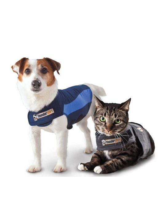 Thundershirt Anxiety Relief for Dogs Blue Large 61-81cm Back Length 46cm Pet Line 854880001516