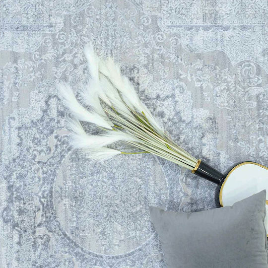 Ezzo Modern Bedroom Rugs Set Grey 12-D076AY9 3pcs