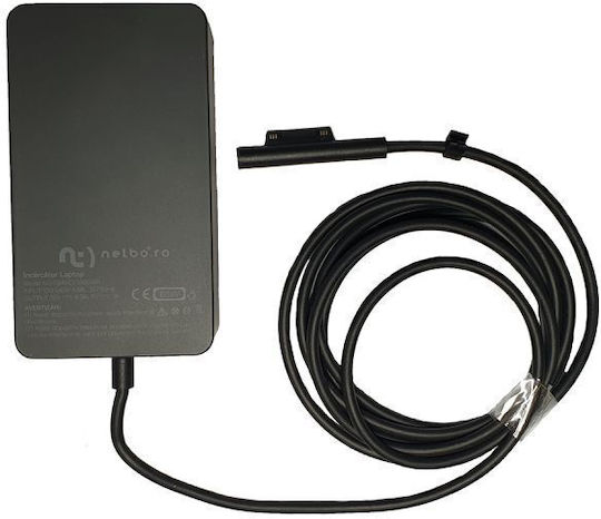 Nelbo Φορτιστής Laptop 65W 15V 4A για Microsoft