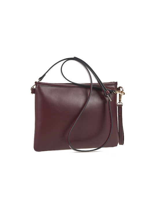 Verde Women's Bag Crossbody Burgundy