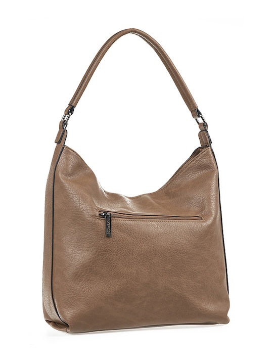 Verde Damen Tasche Schulter Braun