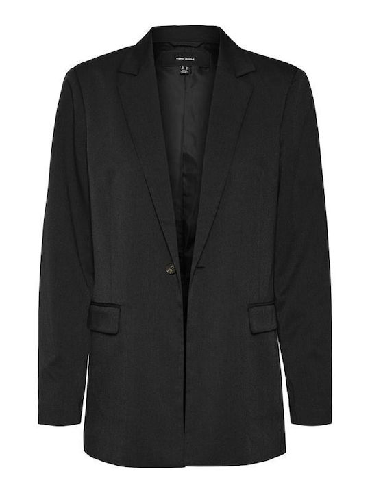 Vero Moda Nila Γυναικείο Σακάκι Μαύρο