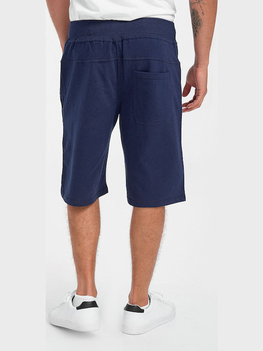 Αθλητική Ανδρική Βερμούδα Navy Μπλε