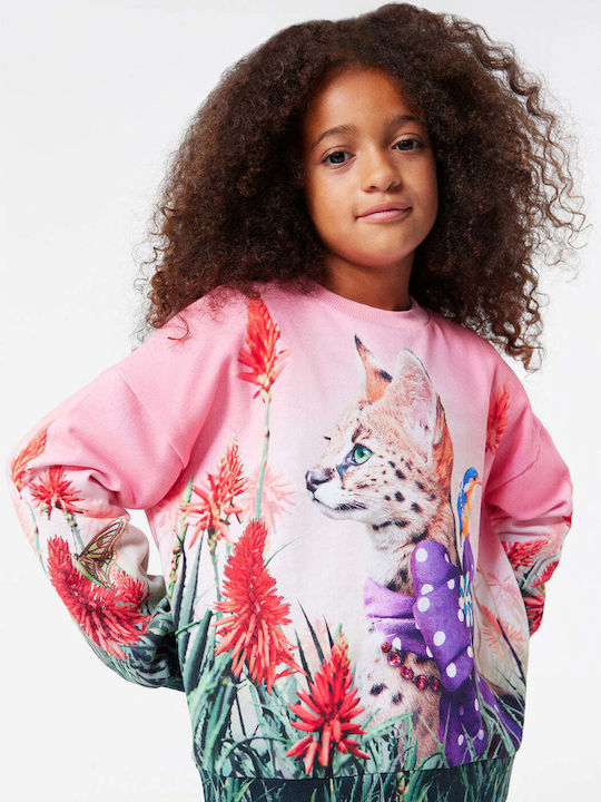 Molo Kids Blouse Long Sleeve Pink