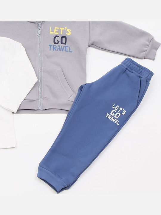 Trax Kids Sweatpants Set Grey