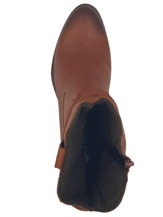 Stiefeletten Damen Tabac Braun