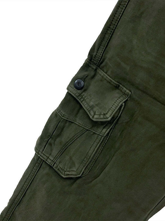 Men's Jeans Pants Cargo Elastic Gray