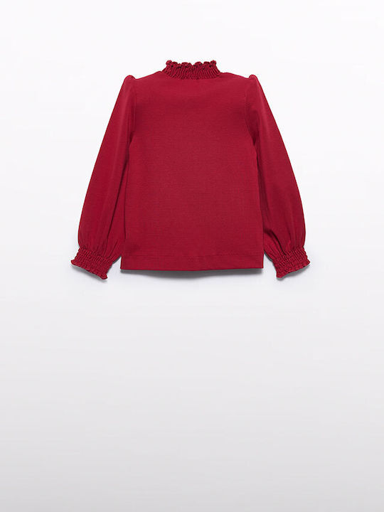 Abel & Lula Kids Blouse Long Sleeve red