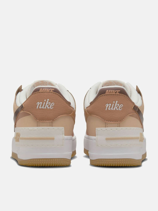 Air Force 1 Shadow Damen Sneakers Weiß
