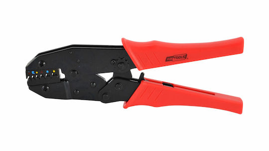 AWTools Crimping Pliers Cross-Section Range 0.5 - 6mm² with Ratchet Mechanism Length 220mm