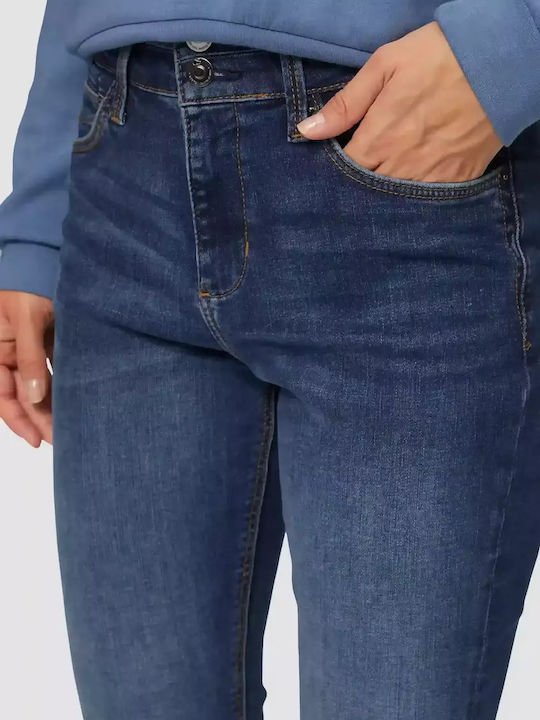 Reena Γυναικείο Jean Παντελόνι Καμπάνα Blue