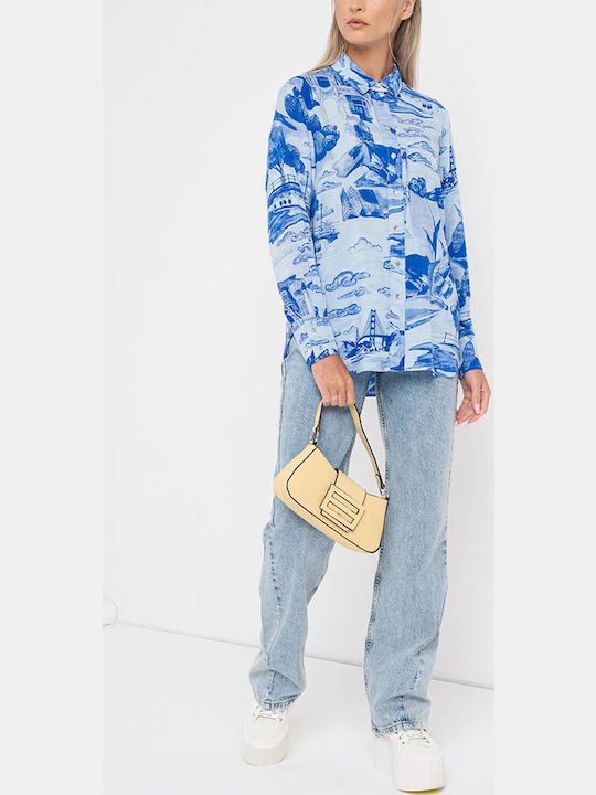 Glow Γυναικείο Jean Παντελόνι σε Bootcut Εφαρμογή