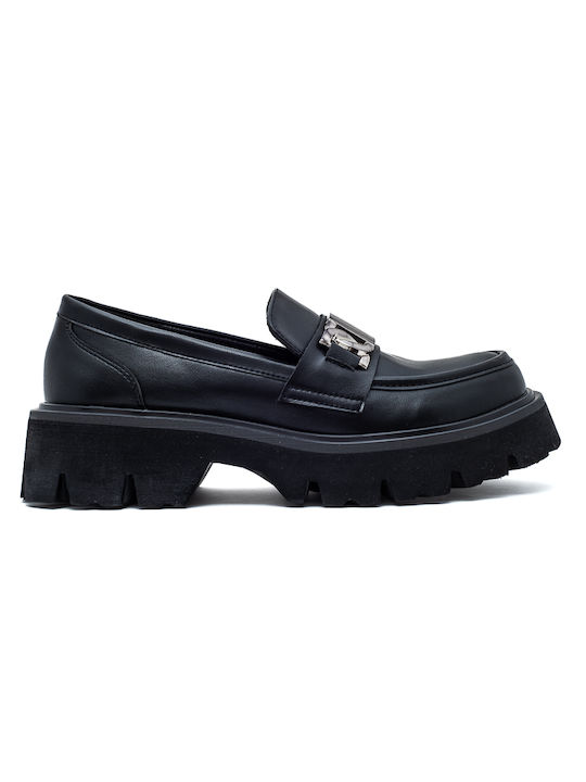 Women's Moccasins in Black Color
