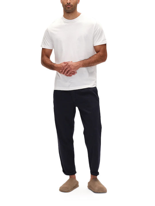 Firenze Trousers Elastic in Relaxed Fit Blue