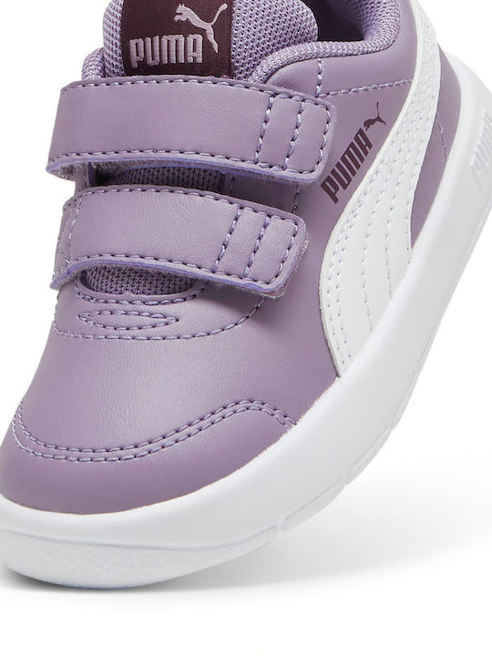 Courtflex V3 Kids Sneakers with Scratch Lilac
