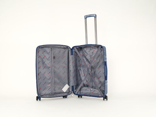 Cardinal Hard Polypropylene Suitcases Cardinal Set of 2 Small Medium 50/60 Cm Dark Blue Blue