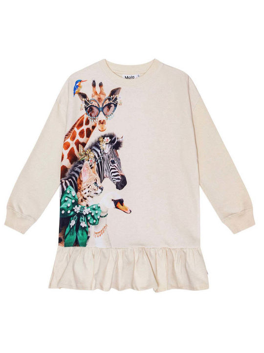 Molo Kids Dress Animal Print Animal Print