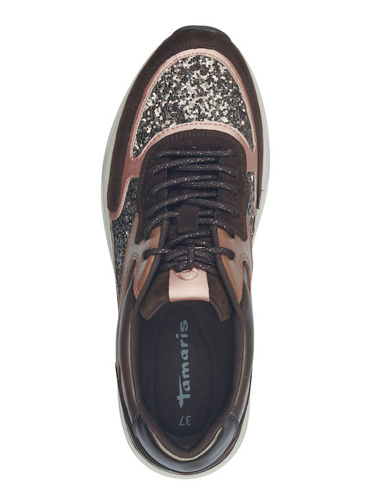 Damen Sneakers Mocca Comb
