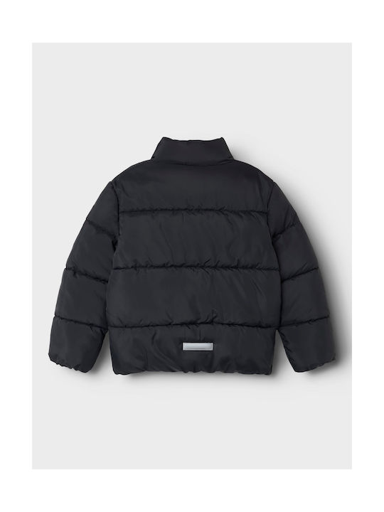 Name It Kids Quilted Jacket Black