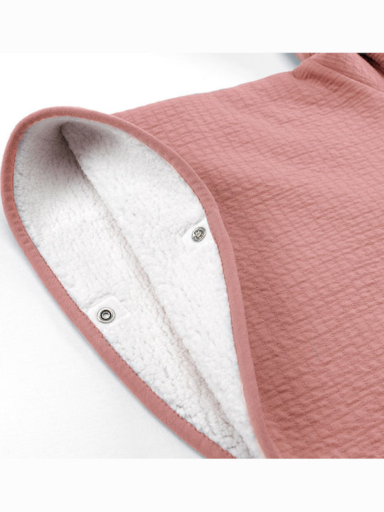 Kids' Casual Jacket Short with Hood Pink
