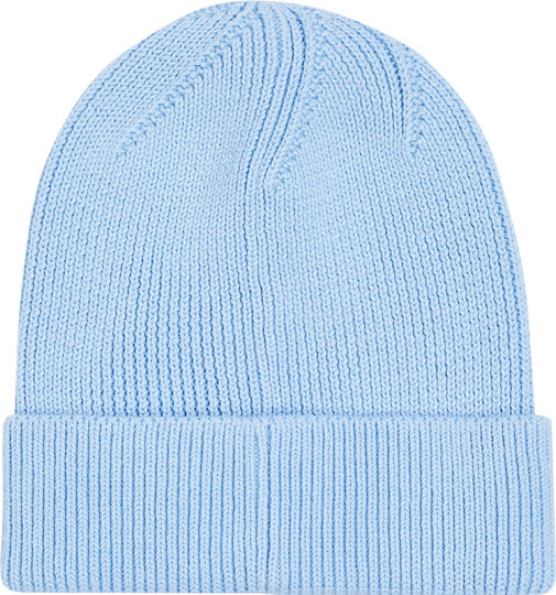Beanie Unisex Beanie Knitted in Light Blue color