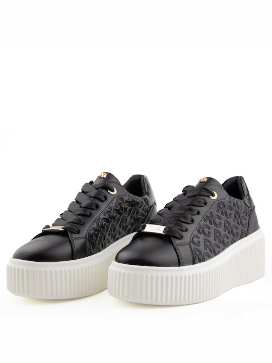 Renato Garini Damen Sneakers Black Stamp / Black Napla