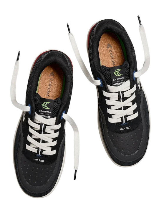 Ανδρικά Sneakers Black Suede / Ivory / Red