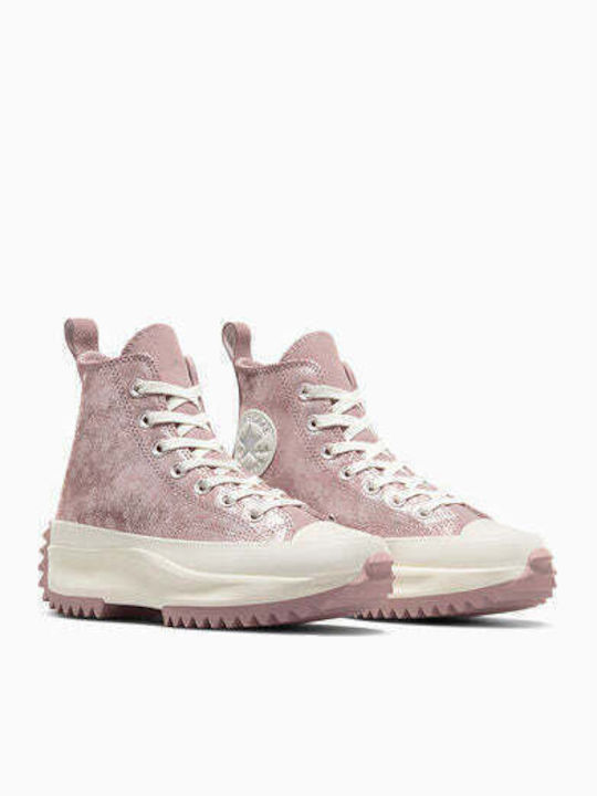 Run Star Hike Γυναικεία Chunky Μποτάκια Pink