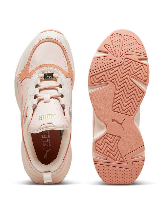 Cassia Lux Damen Chunky Sneakers Pink