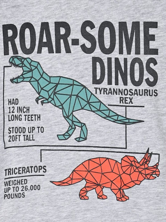 Energiers Kids' Pajamas Winter Multicolored Dinosaurs