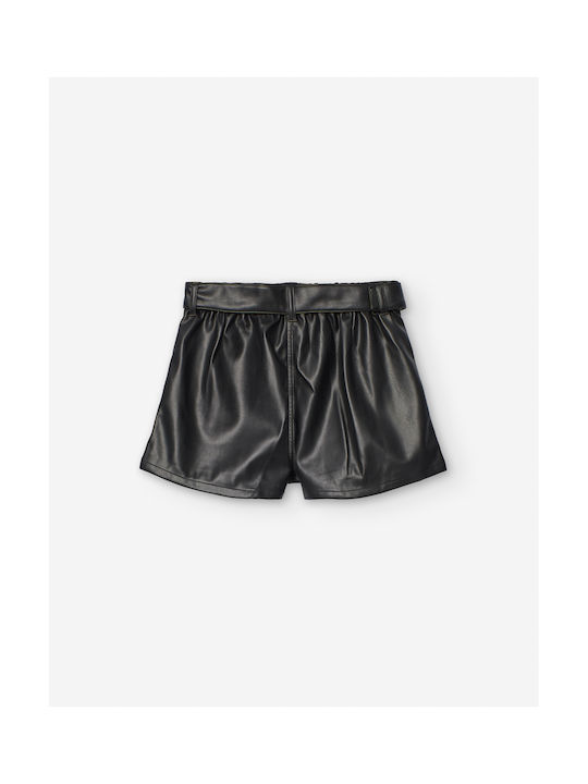 Losan Kids Leather Skirt Black