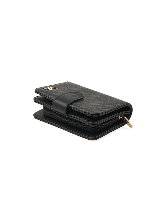 Verde Large Women's Wallet Black