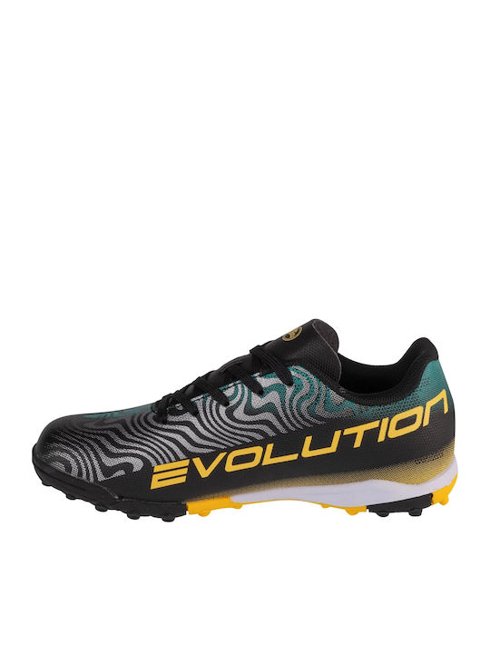 Evolution Kids Turf Soccer Shoes Black